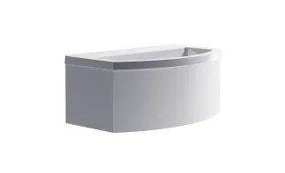 Тумба с раковиной Astra-Form Венеция 2.0 3100001+04010019 100 см белый матовый